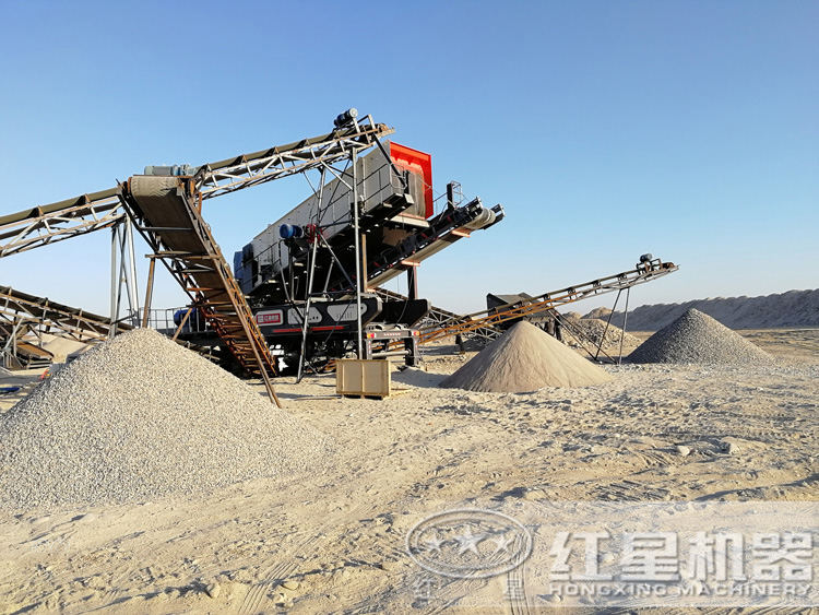 機(jī)制砂用戶現(xiàn)場(chǎng)，多個(gè)現(xiàn)場(chǎng)可提供就近安排參觀