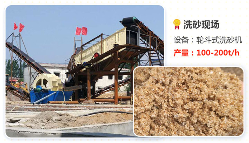 輪式洗砂機產(chǎn)量高、效果好